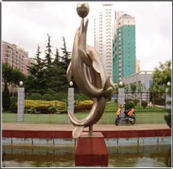 大型海豚雕塑價格 大型海豚雕塑價格