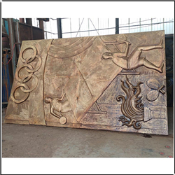 奧運(yùn)火炬銅浮雕 奧運(yùn)火炬銅浮雕