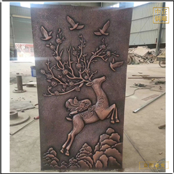 定制小鹿銅浮雕價格 定制小鹿銅浮雕價格