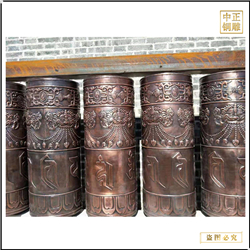 鑄銅關(guān)公 定制銅浮雕柱廠家