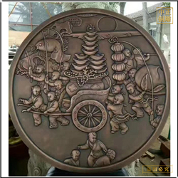 鍛銅鑄銅浮雕壁畫(huà) 鍛銅鑄銅浮雕壁畫(huà)