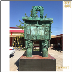 鑄銅關(guān)公 銅方鼎制作廠家