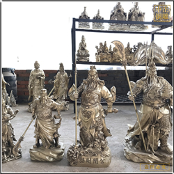 鑄銅關(guān)公 大型鑄銅關(guān)公立像廠