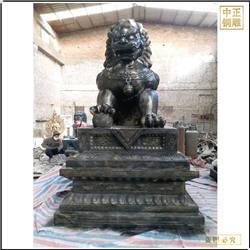 制作2米故宮銅獅子鑄造廠(chǎng)