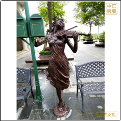 景觀拉琴人物雕塑銷售 景觀拉琴人物雕塑銷售