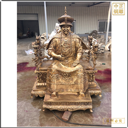 貼金雍正銅雕鑄造廠(chǎng) 