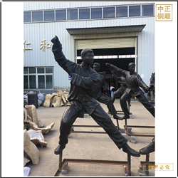 純銅現代人物群雕塑 純銅現代人物群雕塑