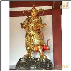 銅雕韋陀像全身像 銅雕韋陀像全身像