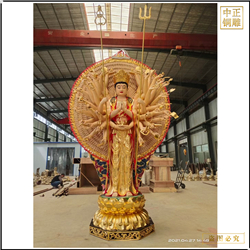 供應(yīng)千手觀音菩薩銅像價格