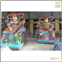 銅雕四大天王佛像鑄造價錢