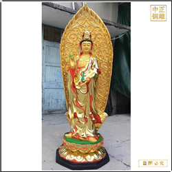 鑄銅關(guān)公 鑄銅觀音佛像定制