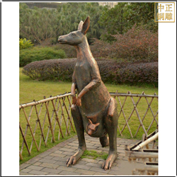 鑄銅關(guān)公 公園袋鼠雕塑