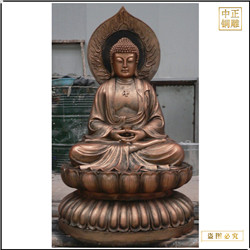 鑄銅關(guān)公 大型2米釋迦牟尼佛銅佛像