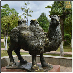 鑄銅關(guān)公 沙漠駱駝景觀雕塑