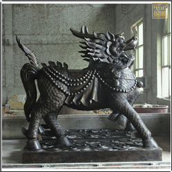 鑄銅關(guān)公 大型室外麒麟雕塑