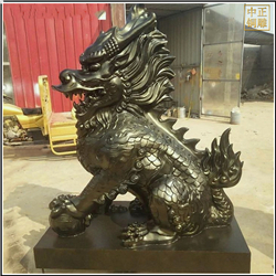 鑄銅關(guān)公 大型銅麒麟鑄造廠