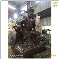 鑄銅關(guān)公 大型彩繪四大天王佛像