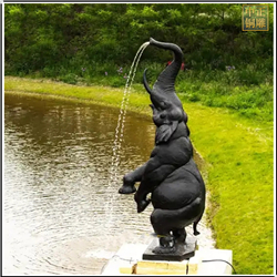 鑄銅關(guān)公 小象園林景觀雕塑