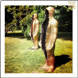 鑄銅關(guān)公 園林抽象人物雕塑