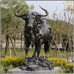 鑄銅關公 大型廣場角馬銅雕塑